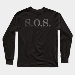 SOS Long Sleeve T-Shirt